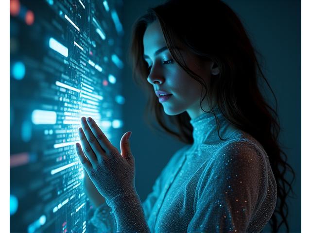 Artist Aurora, specializing in AI generative soundscapes